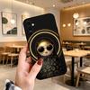 Adorable R-Russian Folk Art Doll  Phone Case Black Silicone Soft For Samsung Galaxy A73,A72,A71,A70,A53,A52,A51