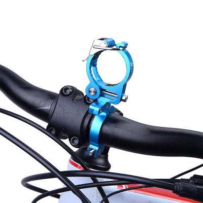 Lampička na přední rukojeť Držák na MTB kolo Modrý držák