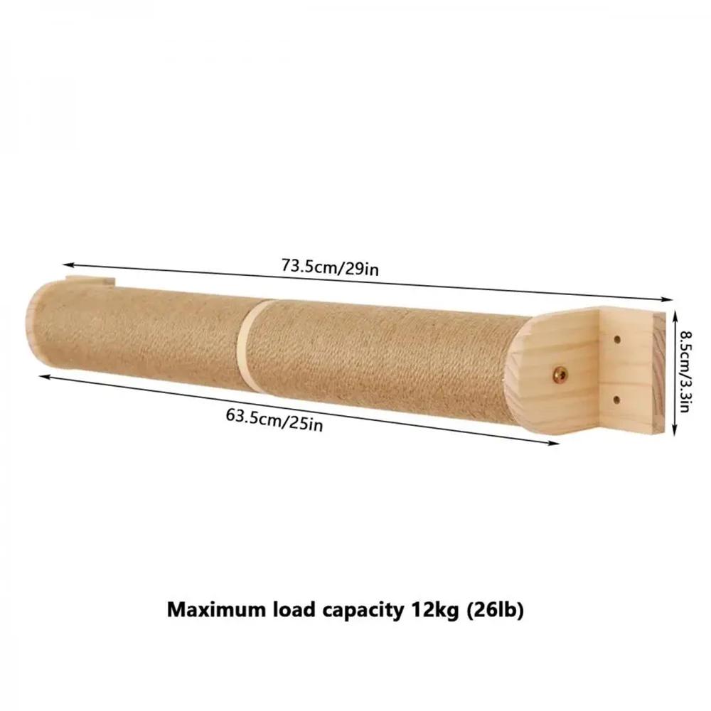 Katzen Wand Versteck Haus Hängematte Kletterregale Mond Sitzstangen Bett Leiter Massivholz Stufen Für Aktivität Indoor Katzen Wandmöbel