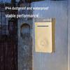 Battery-Free Smart Wireless Doorbell with One Transmitter & Two Receivers, EU/US Plug, Long Range, Waterproof.