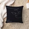 Love Yourself Flower Office Cushion Pillowcase Car Cushion CoverXCM Lumbar Pillowcase Sofa Pillowcover