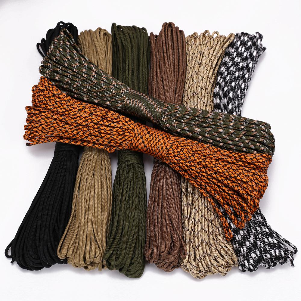 7-Core 4mm Paracord: Multi-Functional Climbing, Jewelry Weaving, and Safety Escape Rope