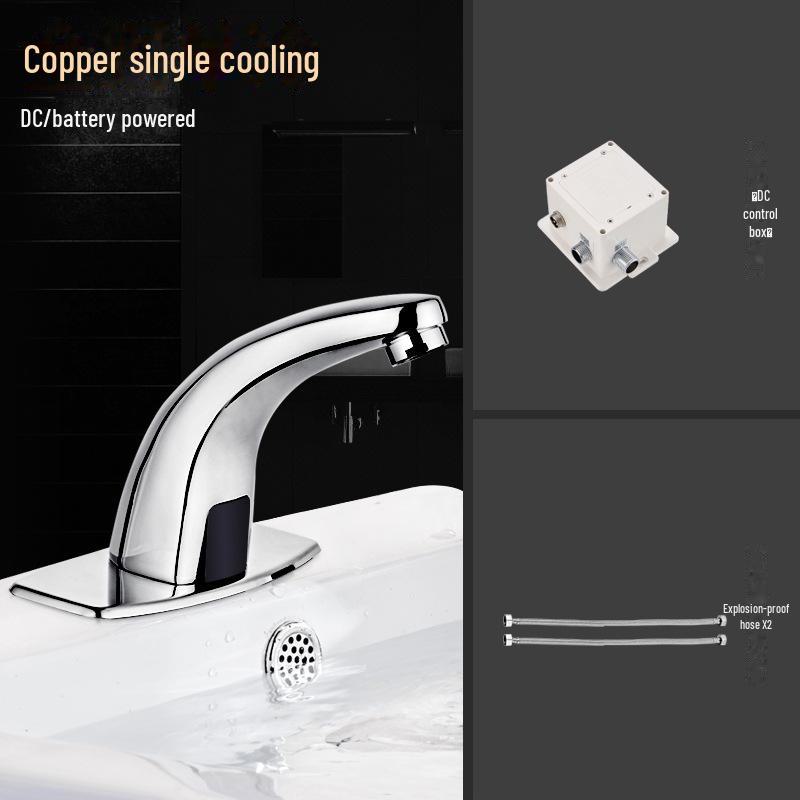 Smart Automatic Infrared Dual-Temperature Faucet for Hands-Free Washing