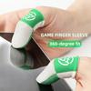 Lightweight Conductive Fiber Finger Sleeves Protectors Flexible Nonslip Design Optimized For FPS Mobile Gaming Precise
