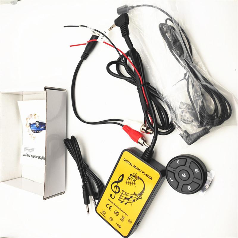 Universal Car Digital Wireless Bluetooth Module Music Adapter Rca Aux O Cable
