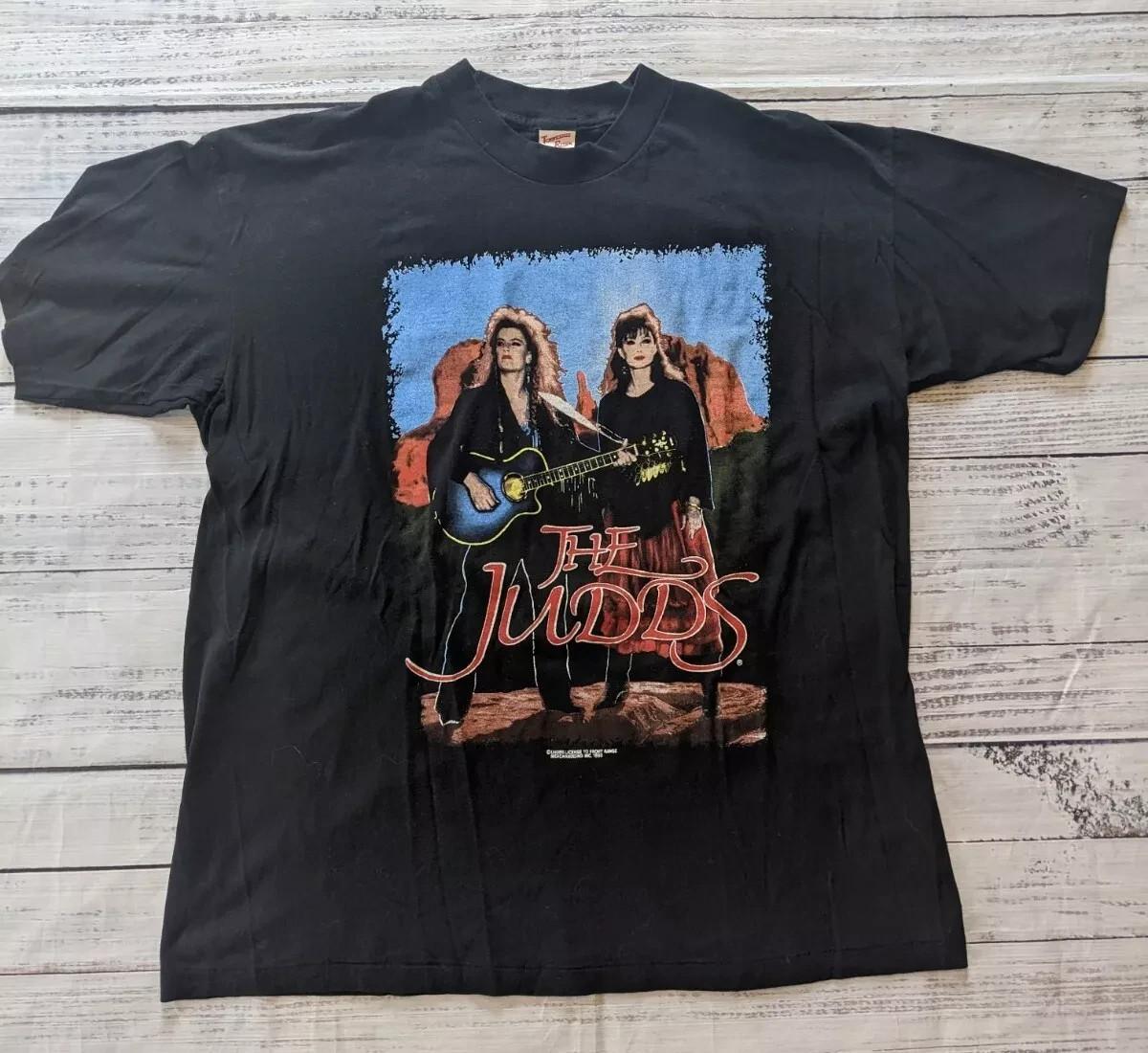 THE JUDDS NAOMI WYNONNA 1991 Vintage Farewell Shirt AN52304 XXXXL