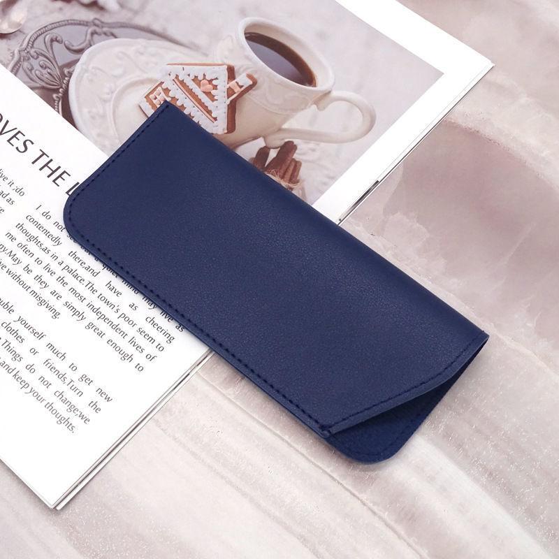 PU Soft Leather Bag Fashionable Eyewear Bag Myopia Eyewear Bag Internet Red For Outdoor Activities Accessory Storage Travel