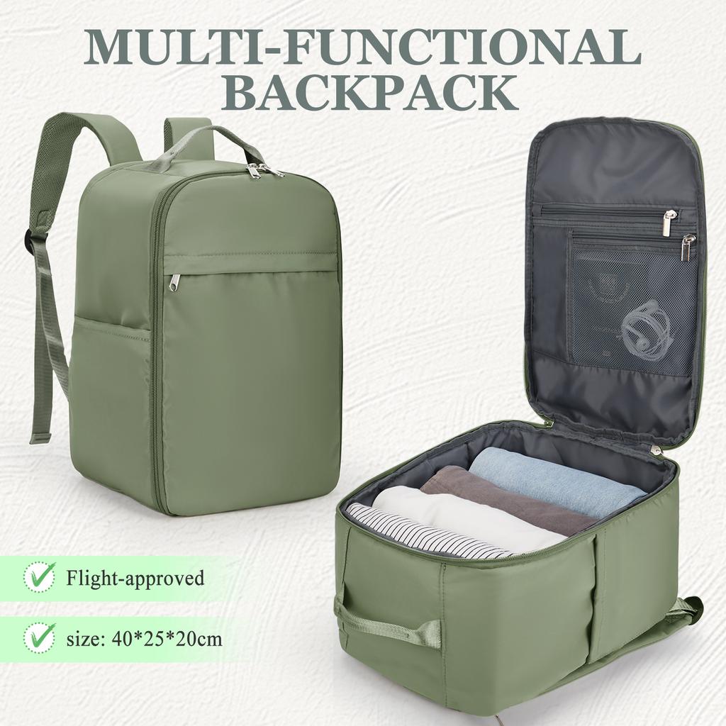 Under Seat Travel Backpack, Laptop Hand Luggage Travel Backpack Mochila Viaje Cabina Avion 40x20x25, Student School Backpack