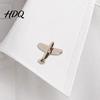 Suit Lapel Pin Men Brooch Airplane Design with Clip-on Pin Brooch Smooth