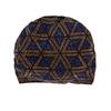 Full Diamonds Women's Donut Turban Cap Elastic Muslim Headscarf Bonnet Female Headband Hat African Caps Lady Hair Accessories
