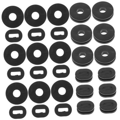 PLAFOPE Motorcycle Grommet Set Side Cover Rubber Washers Universal Fit Model GS125 GN125 GN250 EN125EN150
