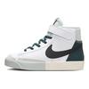 Nike Blazer 77 SE (PS) Non-Slip Durable Mid-Top Kids Skate Shoes Kids Skate Shoes White Green FN6938-101