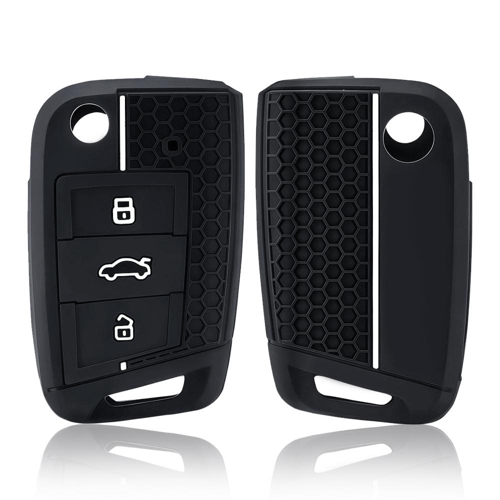 

Чехол для ключей Для VW golf 7 GTI POLO T-Cross T-Roc touran Tiguan Skoda Octavia Rapid kodiaq Fabia Seat Ibiza leon Ateca Arona