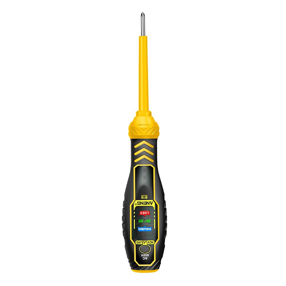 

ANENG B18 Voltage Test Pen AC 12V-450V Non-Contact Sensing Word/Cross Screwdriver Electrician Voltage Tester Pen Tools