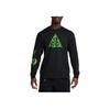 SS25 ACG Moisture Wicking Breathable Comfortable Loose Long Sleeve T-Shirt Men Tops Black HJ0802-010