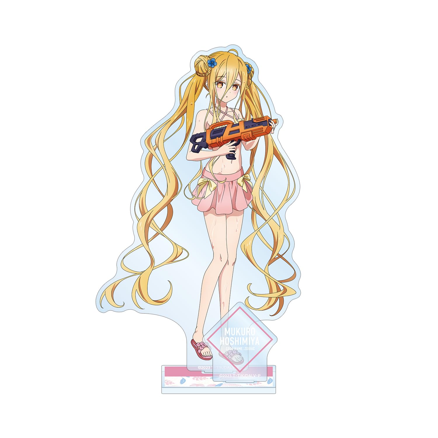 

Живая оригинальная иллюстрация аниме Хосимии Муцуми Date A Vacation Большая акриловая подставка с деталями Date V версия