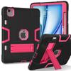 iPad 10th Gen 2022 Silicone Case with Stand, Drop-proof, Color Block Design, Full Coverage for iPad A16 11th Gen