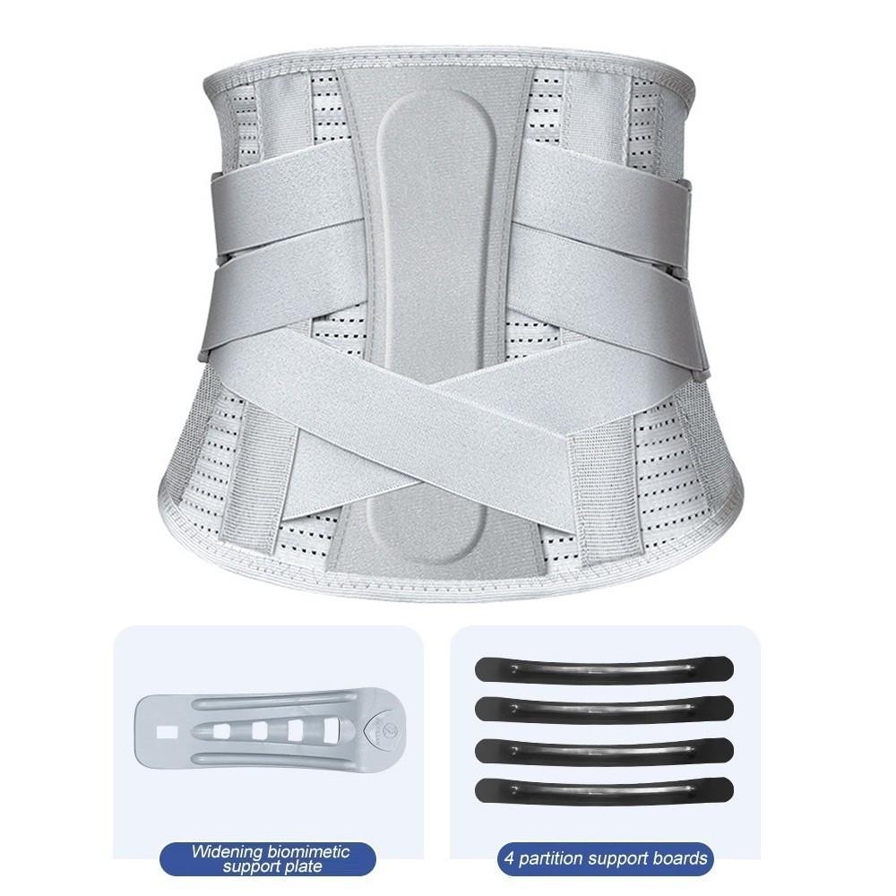 Ergonomic Support Back Brace Adjustable Straps Lower Back Brace  Back Pain Treatment