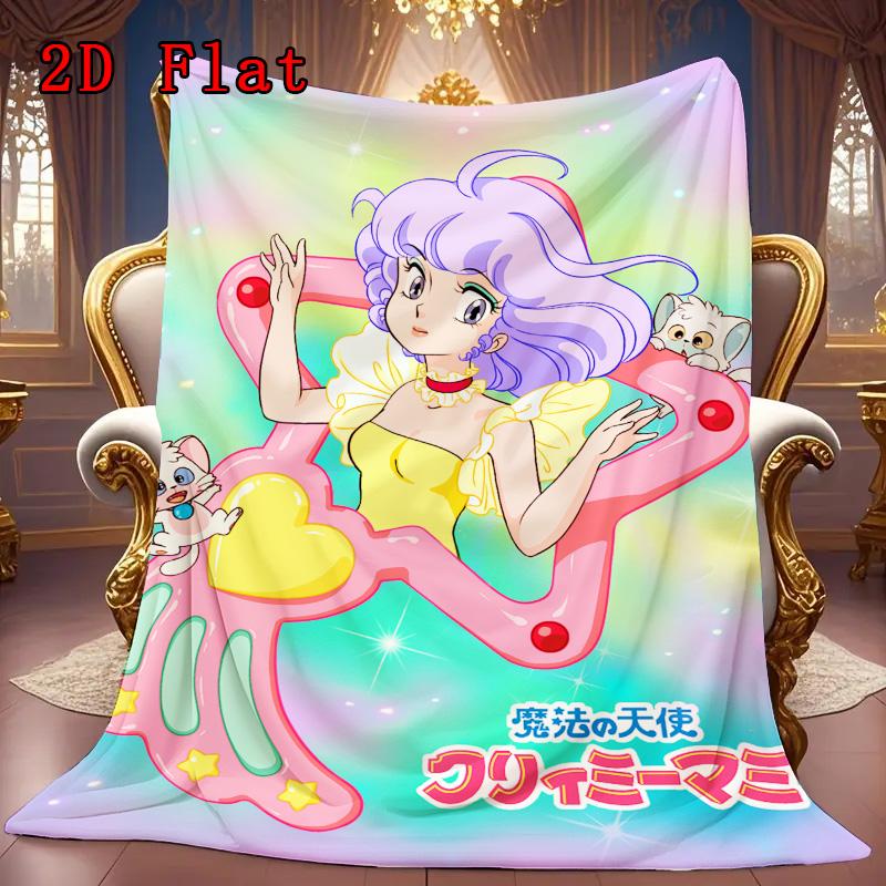 Magical Angel 2D Flat Pattern Flannel Blanket High quality All Seasons Warmth and Comfort Perfect for Christmas Gifts.MMT0918295