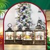 Santa Snowman Boy Christmas Wind Lamp Night Light Christmas Lantern Portable Santa Claus Lamp  Home