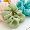Airy Chiffon Vibe Transparent Texture Hair Ties Macaron Candy Colors Cloud Like Voluminous Headwear Summer Beach Hair Accessories