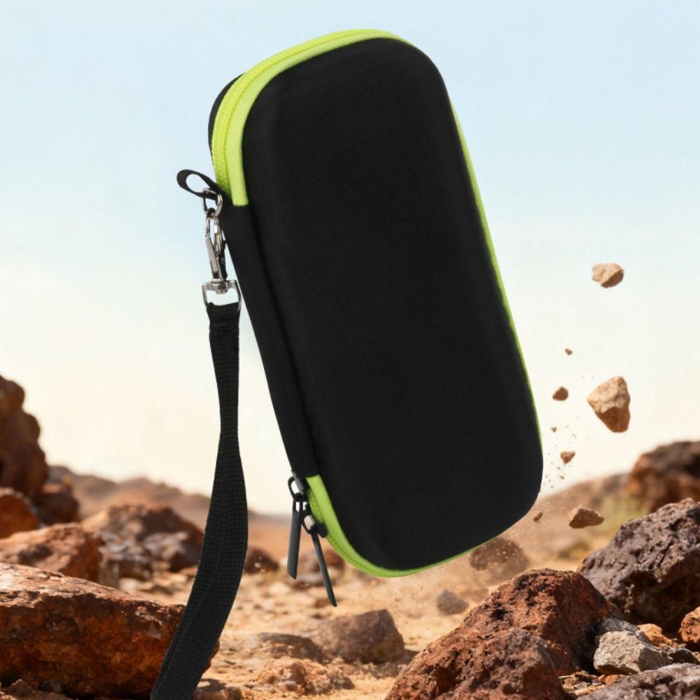 Anti-fall Razor Storage Case Splash Proof Shockproof Shaver Carrying Bag Dustproof with Lanyard for Philips One Blade QP series