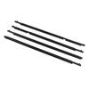 4Pcs Car Door Window Weatherstrip 75711‑35011 Window Molding Seal Belt for 4Runner N280 2010 To 2024