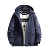 Spring and Autumn Casual Men's Jacket Fashion Trend Loose Large Size Sports Removable Hooded Men's Jacket