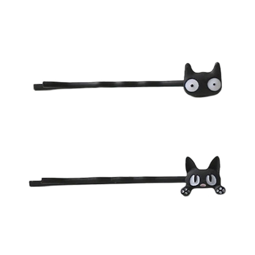 Fun Cats Hair Pin for Women and Girl Fashionable Metal Hair Clip Hair Styling Tool Decorative Side Clip for Students