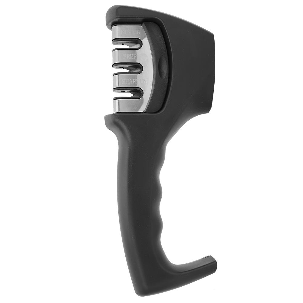 3‑in‑1 Multifunction Manual Knife Sharpener Grinder Sharpening Tools Kitchen Accessory