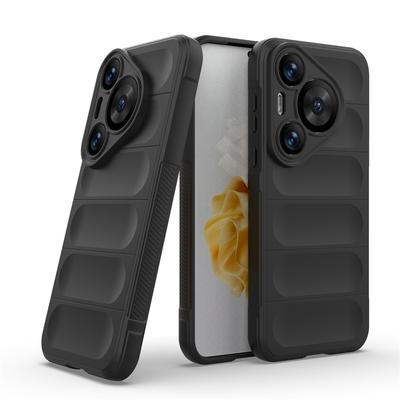 Stoßfeste Hülle für Huawei Pura 70 Pro Hülle Rutschfeste Silikon-Rückabdeckung Huawei Pura 70 Pro Plus Hülle für Huawei Pura 70 Ultra
