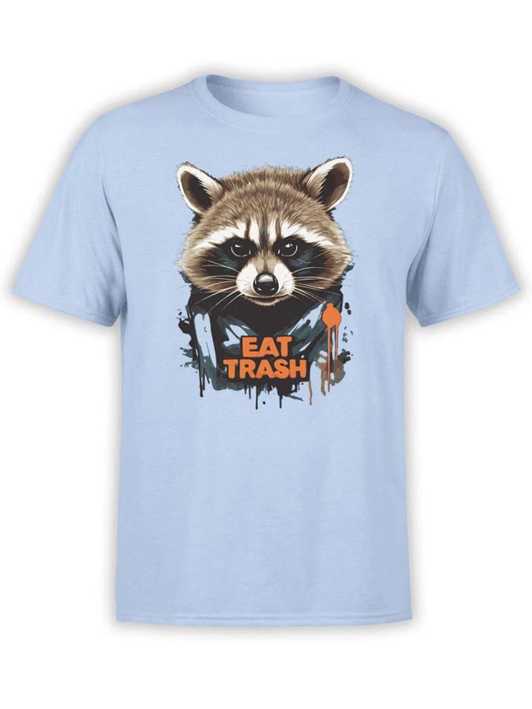 Unisex Tshirts Eat Trash Tshirt 100 Cotton S