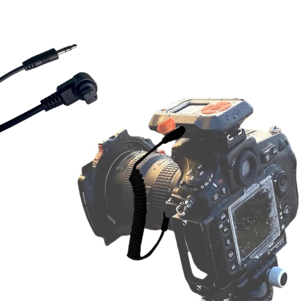 Fernauslöserkabel für Canon EOS Kompatibel mit Canon EOS 6D Mark 5D Mark IV III 7D Mark und 7D Schwarze Kameras, R5, II, II,