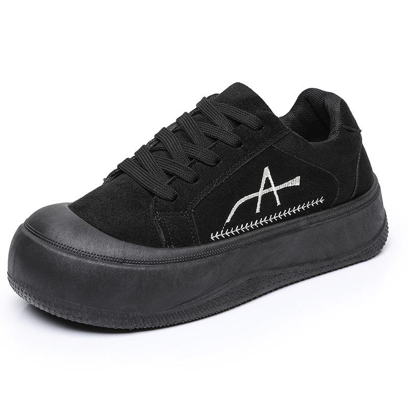 Shoes Women's Spring and Autumn Shoes New Soft Soles Not Tired Feet Platform Shoes Women's Shoes Mother Shoes Women's Lazy Shoes Fashion Single Shoes