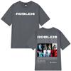 Rapper Robleis Album Tour 2026 Merch T Shirts Unisexs Women Hiphop Fashion Tshirts Gothic Punk Retro Casual Tshirts Streetwear