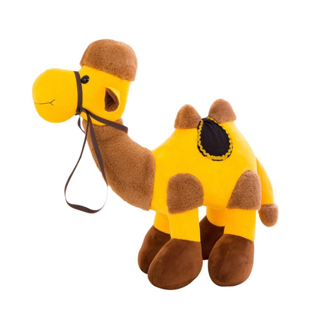Camel Simulated Camel Plush Toy PP Cotton Cartoon Camel Shaped Doll  Birthday Gift