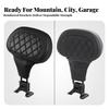 Long-Highway Motorist Backrest Driver with Mounting Bracket, Contoured,