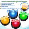Answering Game Buzzer Lights & Sounds Buzz Buttons Home Family Answer Buzzers  Kids or Adults
