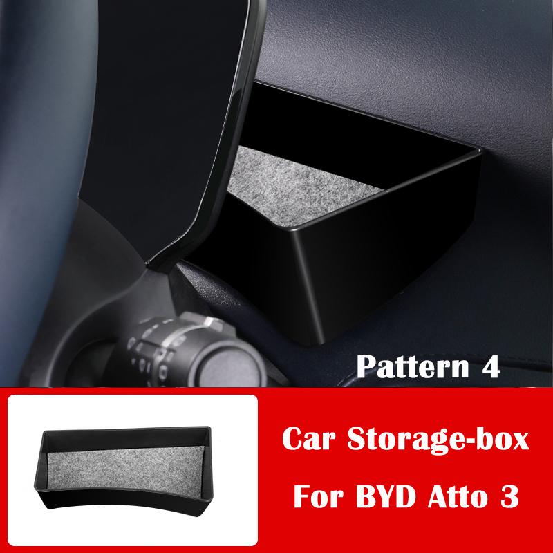 

Коробка-органайзер для хранения деталей интерьера для BYD Atto 3 2022 2023, автомобильные аксессуары за навигатором Instrument panel box