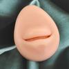 Nose Simulation  Body Part Piercing Jewelry Tool Tattoo Puncture Practice Silicone Face Model