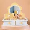 Flower Vanity Table Early Learning Toy Makeup Educational for Nursery