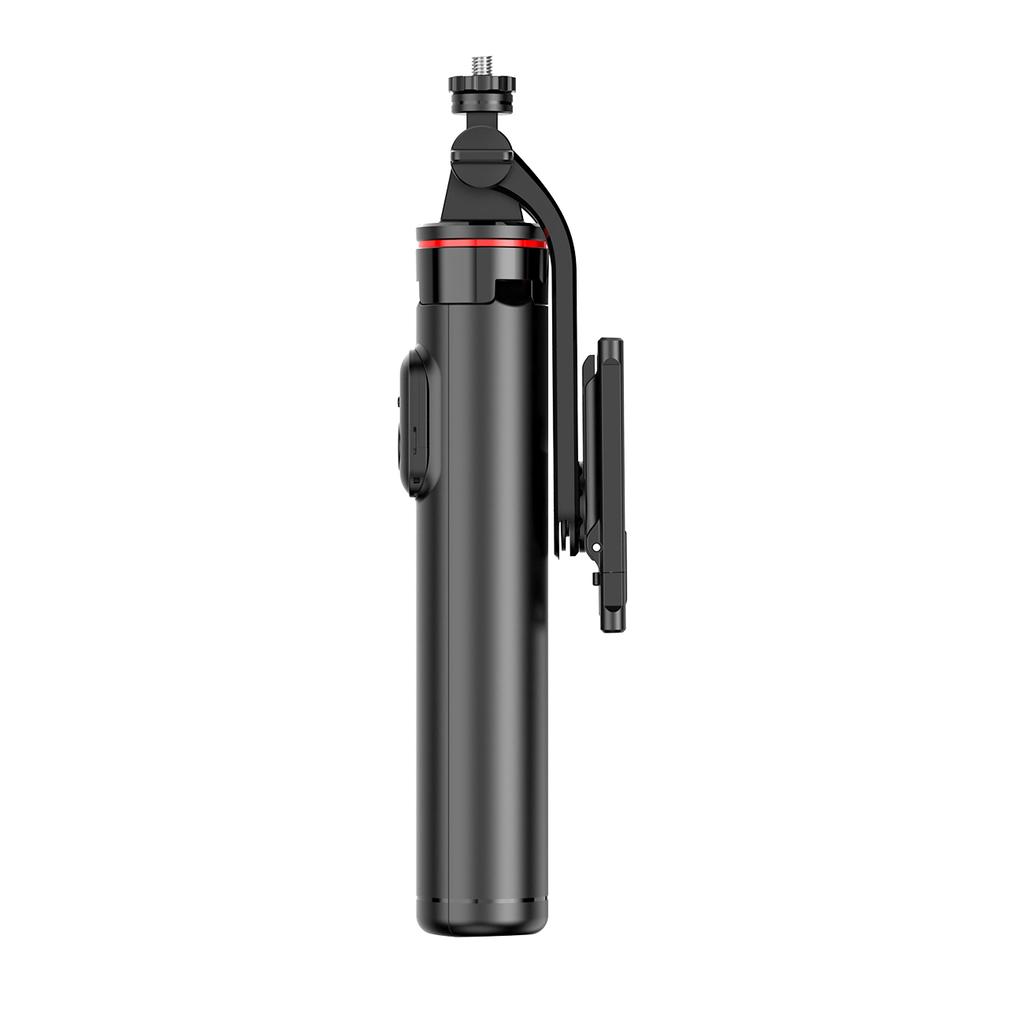 Selfie stick telescopic with remote control, tripod stand for phone, 13m black