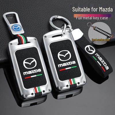 Pouzdro na klíč Mazda 2024 pro modely Axela, CX-5, CX-50, CX-4, Atenza; Pasuje na dvoutlačítkové modely