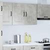 VidaXL Kitchen Wall Cabinet Kalmar Concrete Grey Engineered Wood, Kitchen Wall Unit, Cabinet for Kitchen Wall, 853591