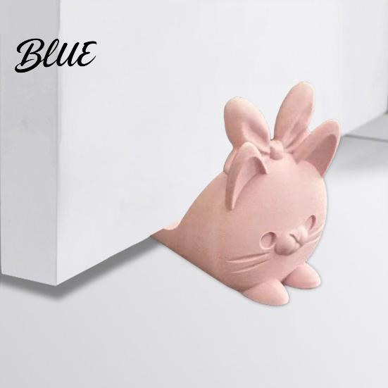 Thick Material Doorstop Wedge Molded Door Cute Stoppers 3D Printed Cat Stopper Stable Non-Slip Windproof Anti-Collision for Home Floor