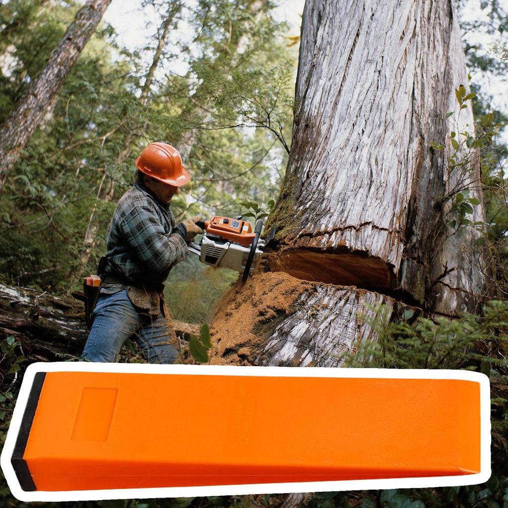 Felling Wedges Plastic Chainsaw Wedges Wear Resistant Tree Cutting Wedges Logging Supplies Safety Chainsaw Accessories