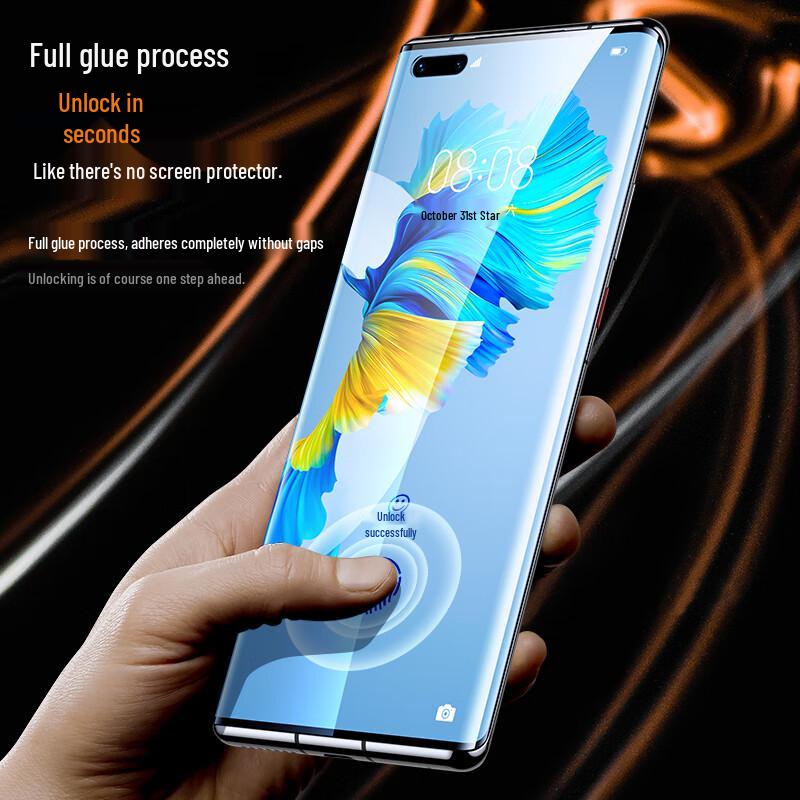 Biaosi Huawei Mate40 Pro Series Self-Healing Hydrogel Screen Protector (2-Pack)