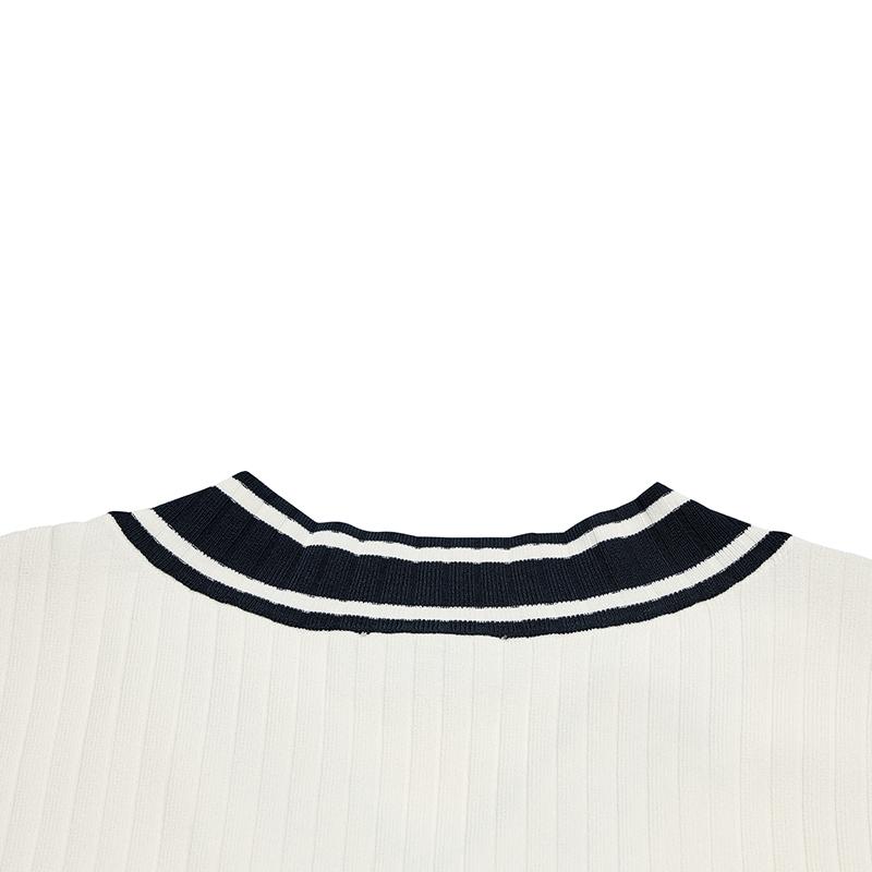 New FILA Knitwear Women's Egg White Albumin F11W532402FIV
