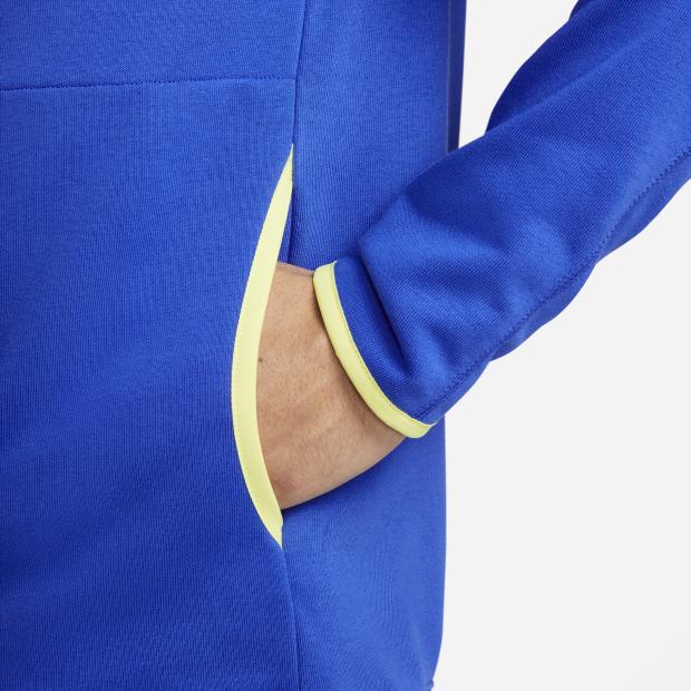 Nike Dri-Fit Trail Logo Print Hoodie Men Tops Vivid-Royal-Blue DV9325-405