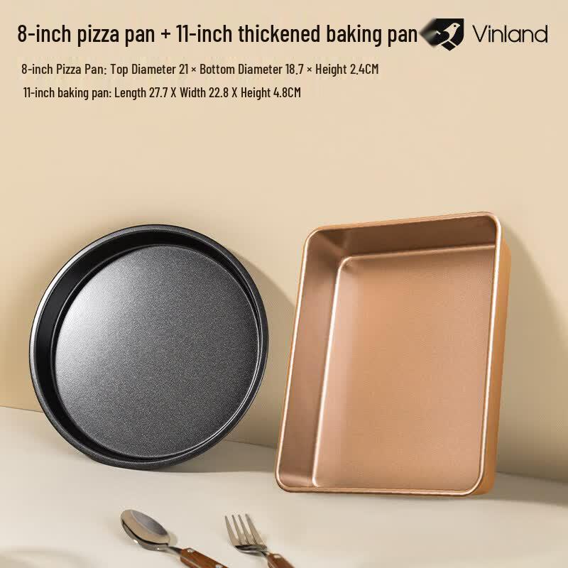 Qiwei Carbon Steel Pizza Pan